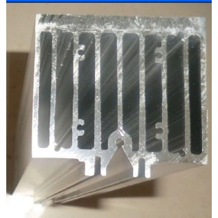 Highly Difficult Extruded Heat Sinks For Solid State Relay 